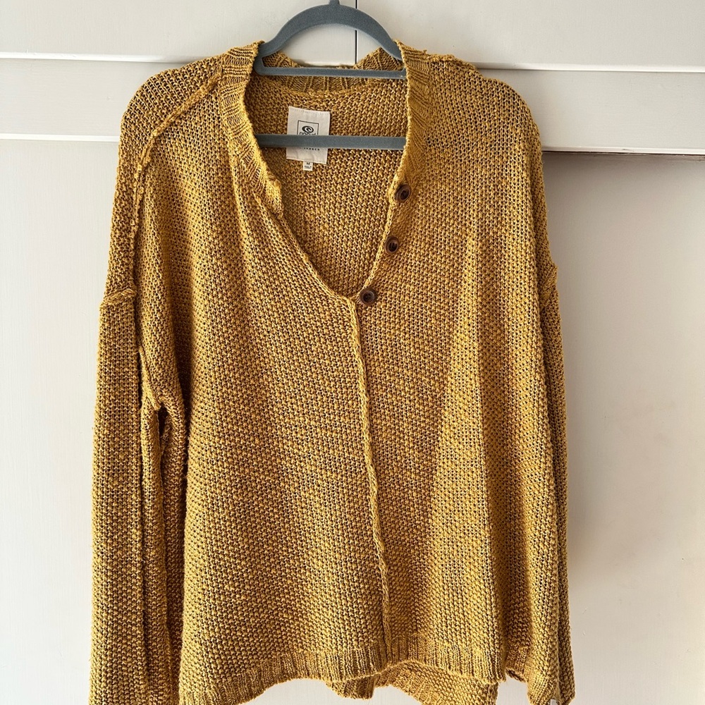 Cozy Mustard Sweater